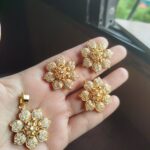 combo set with chain zircon