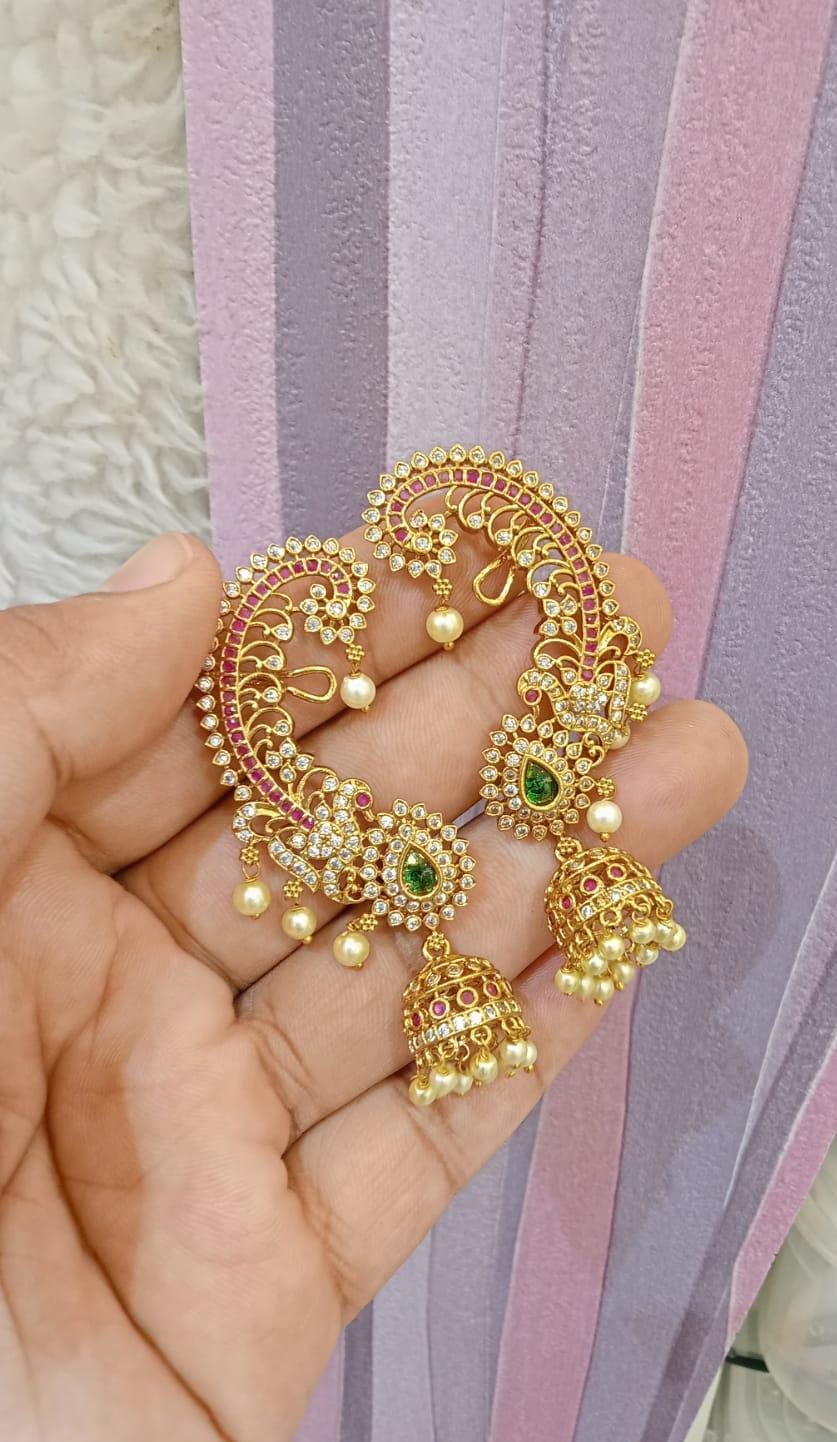 South Indian ear cuff