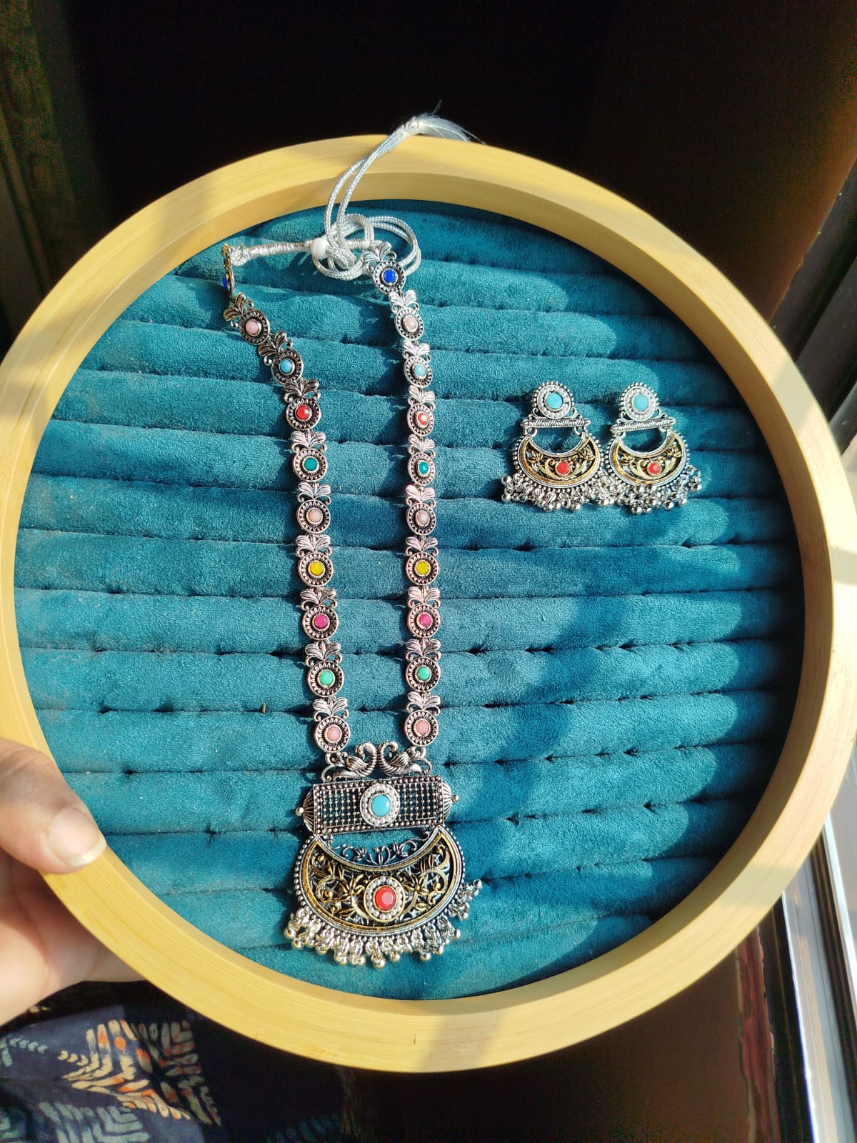 Indian oxidized set - Image 2