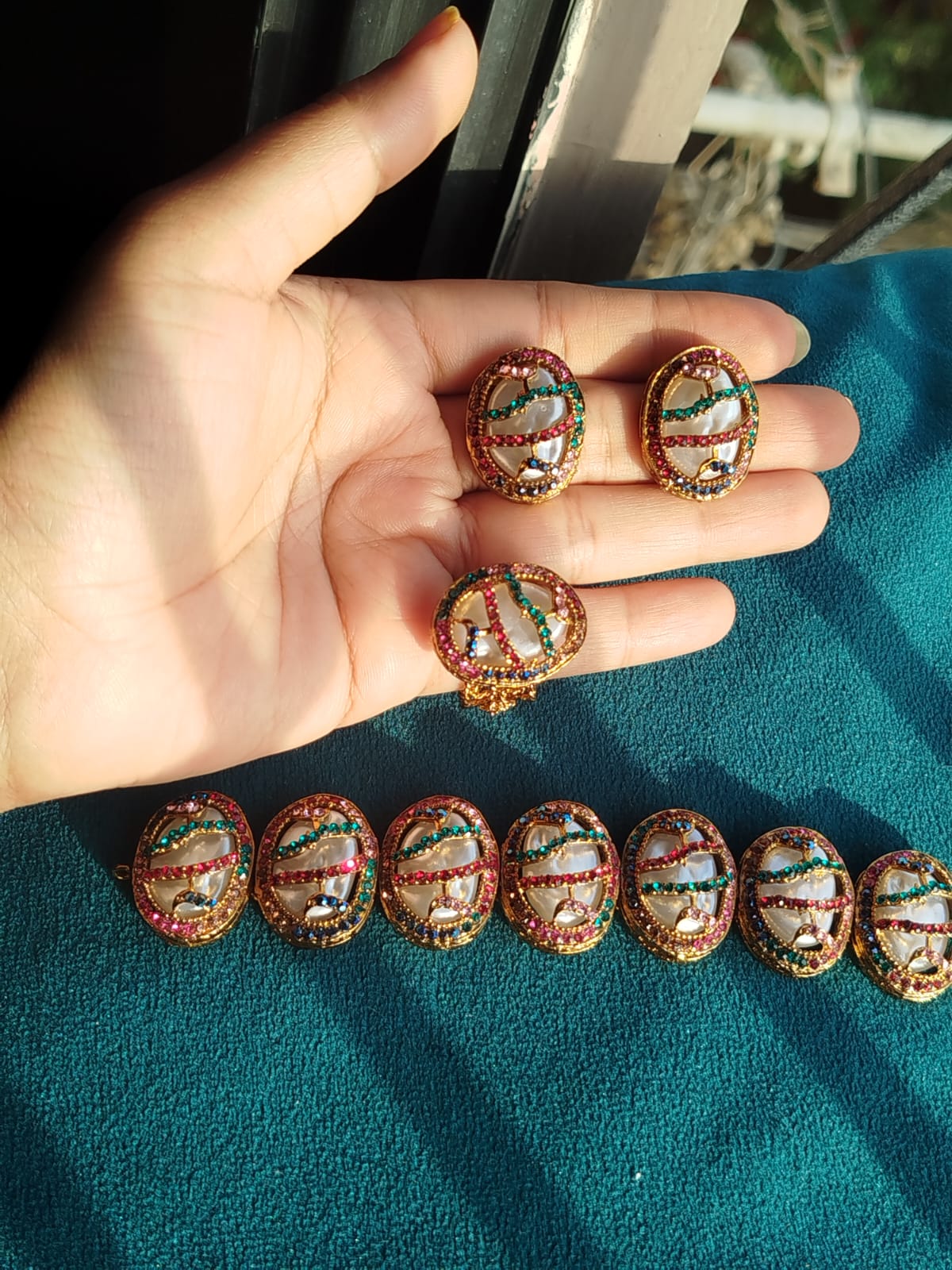 Choker set Turkish with Ring