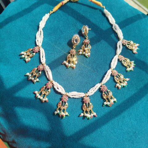 Beautiful designer necklace set