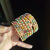Bangles noratan 6 piece set 2.10 size( pooney 3)