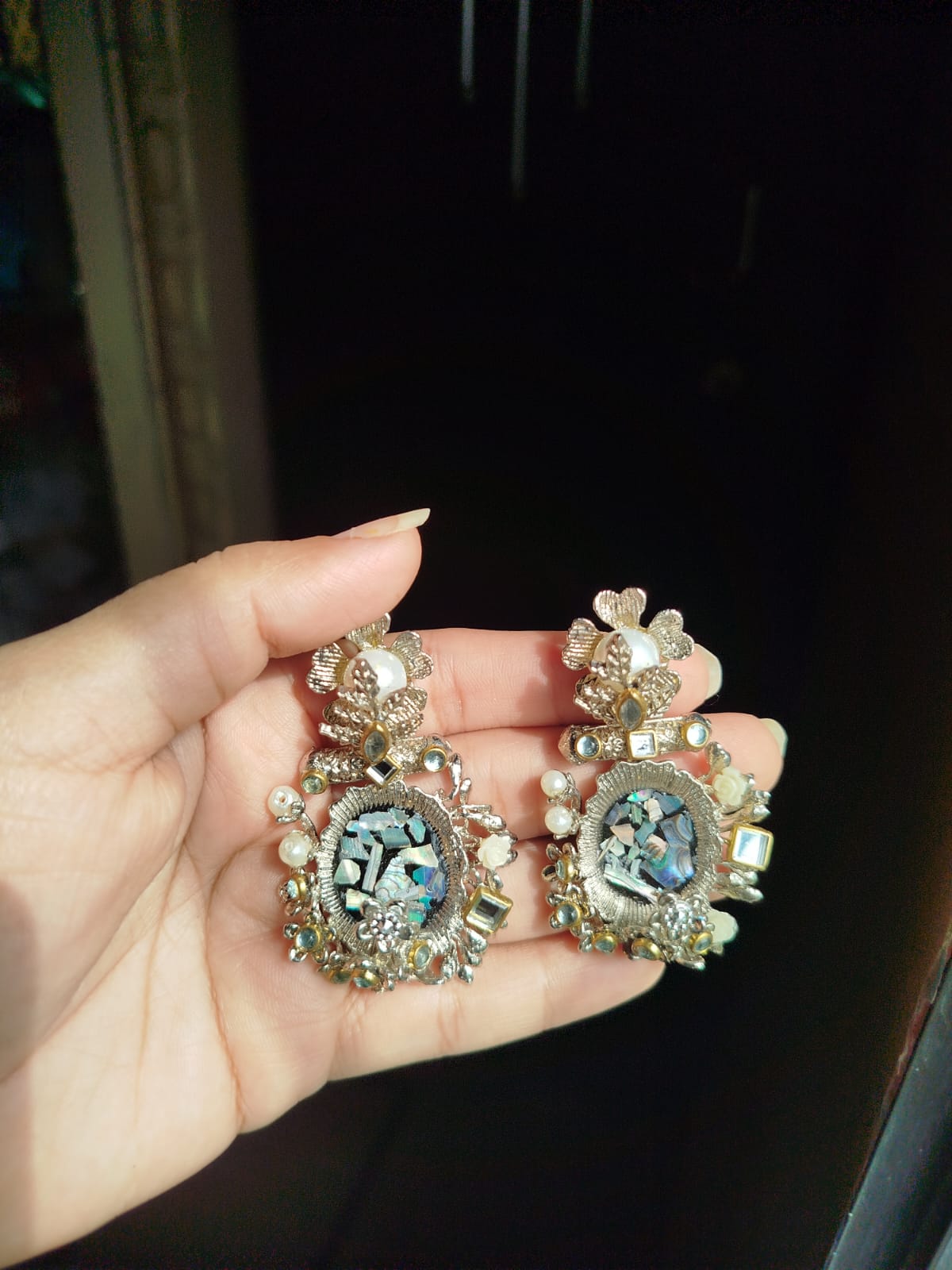 Silver Turkish earings
